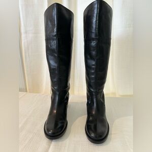 Coach Leather Joele Boots Size 8